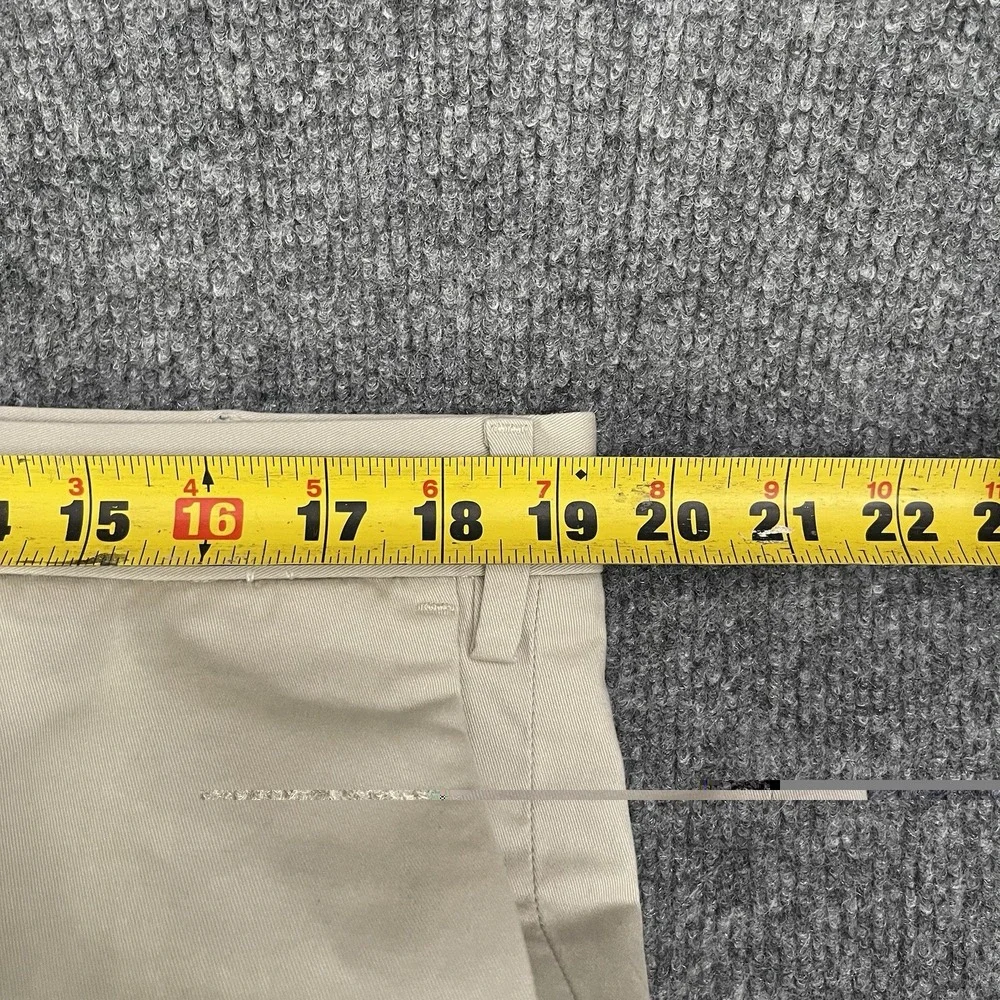 Polo Ralph Lauren Stretch Slim Fit Shorts Mens 38 Beige Chino Golf Casual